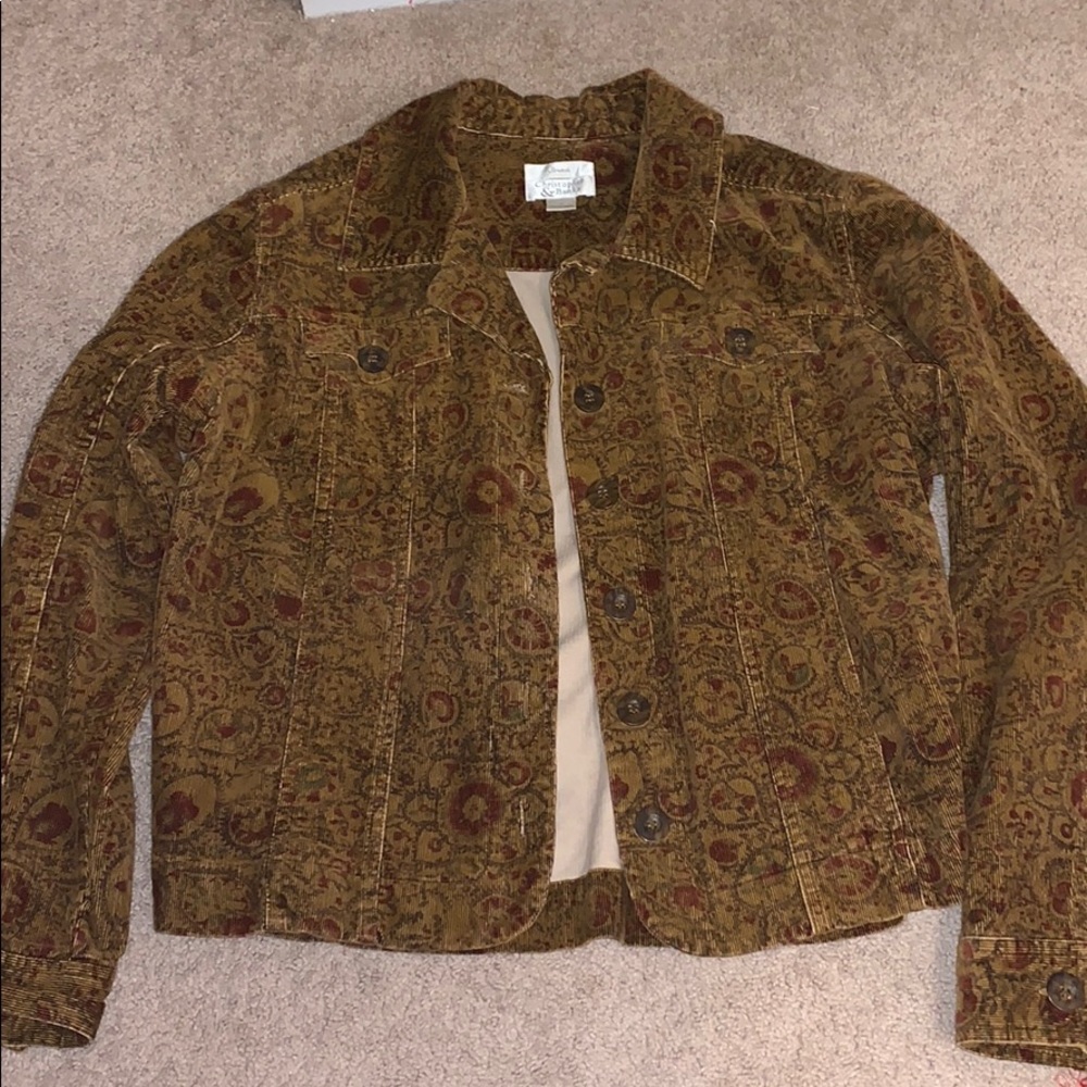 Corduroy jacket